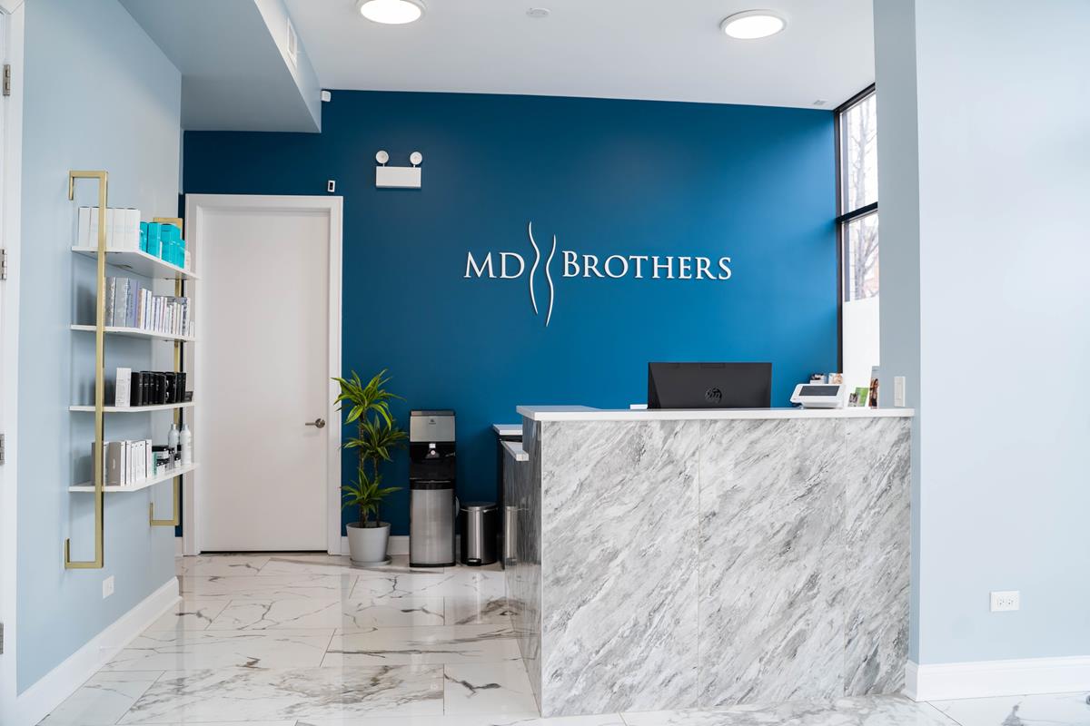 MD Brothers reception desk